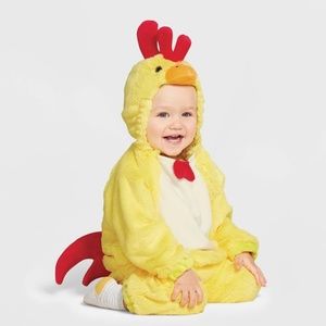 Baby plush chicken costume 6-12 months